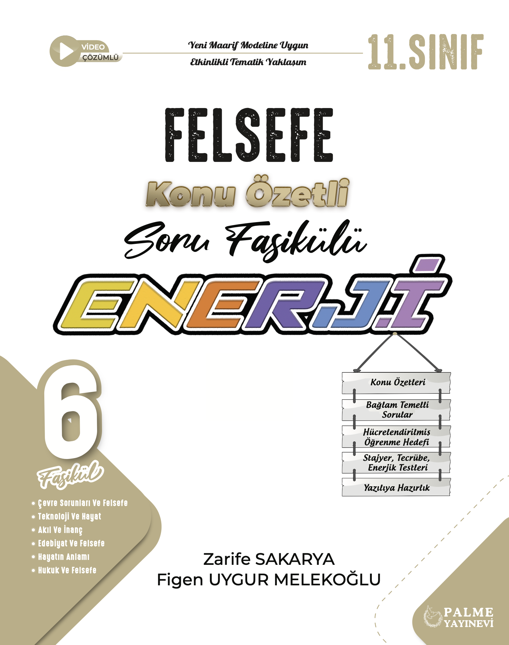 11. SINIF ENERJİ FELSEFE KONU ÖZETLİ SORU FASİKÜLLERİ